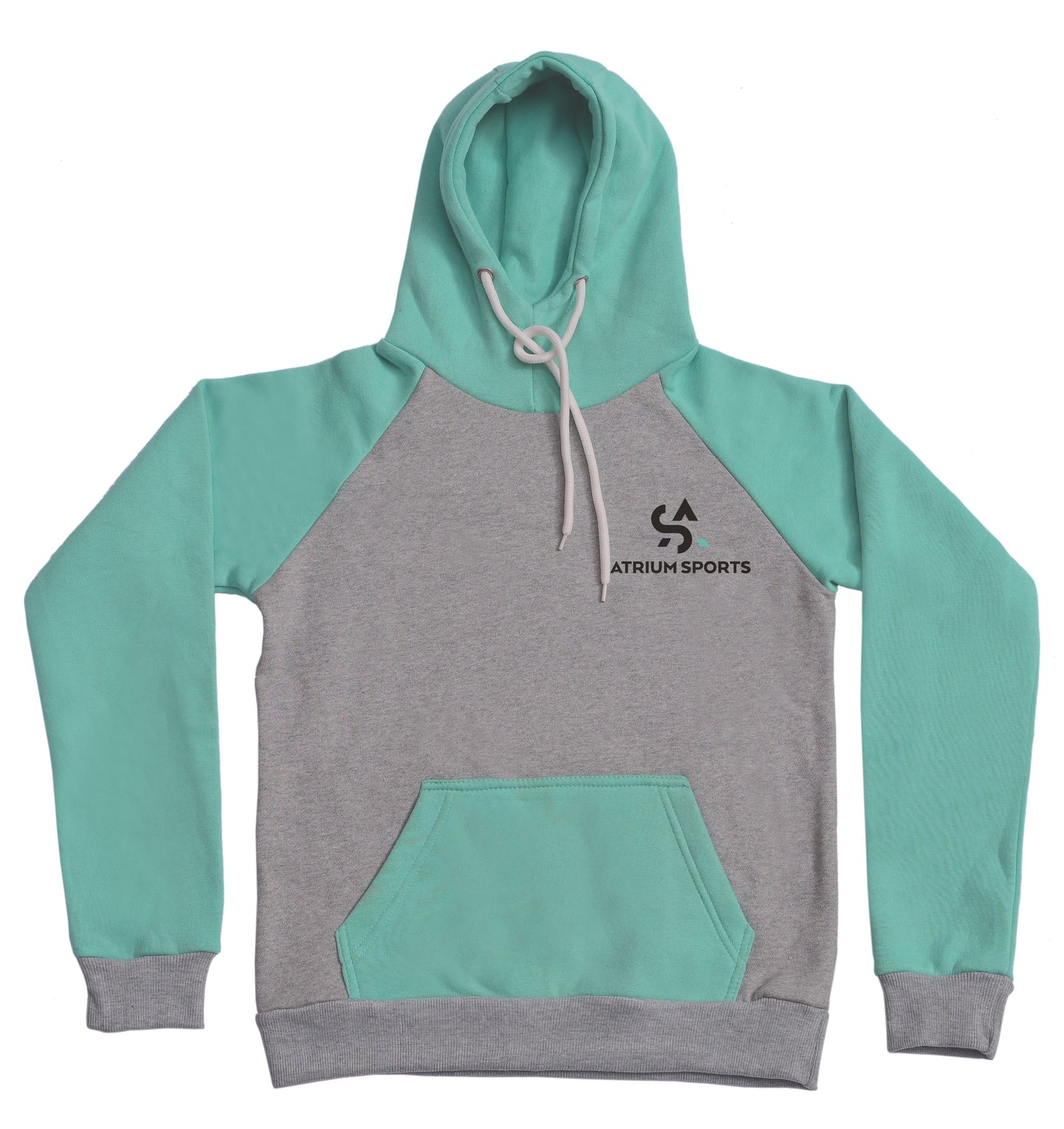 Aqua Grey Elsa Fleece Hood Kids