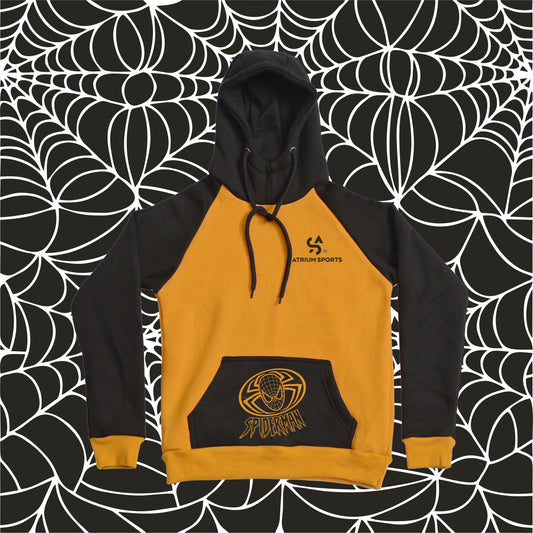 ATRIUM SPORTS GOLD/BLACK KIDS FLEECE HOOD