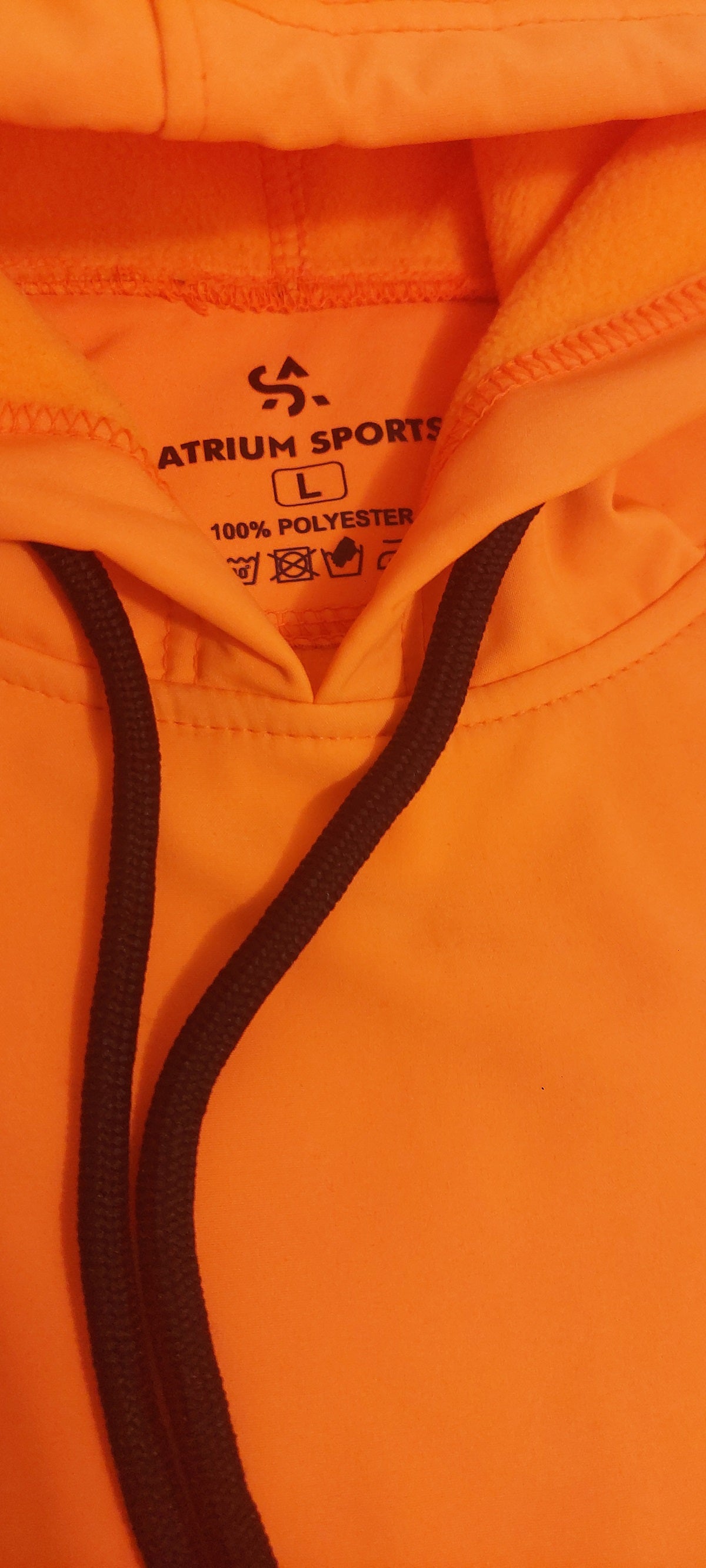 10k Waterproof Orange Fluorescent Hoodie